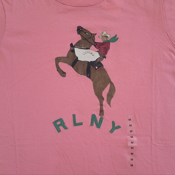 POLO🏇 by Ralph Lauren Cowboy🤠 on Horse🐎 Top - NWT - Picture 3 of 16